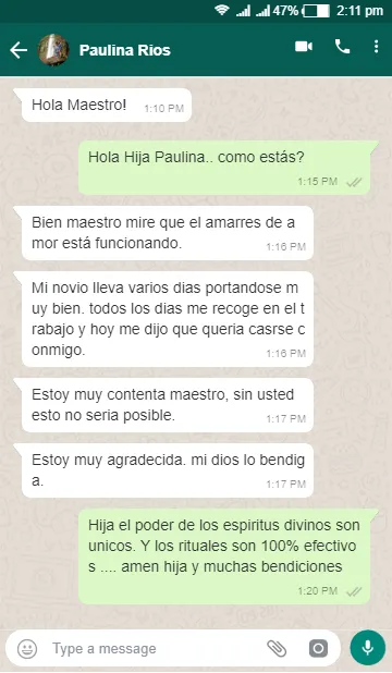 Consulta real por WhatsApp 3